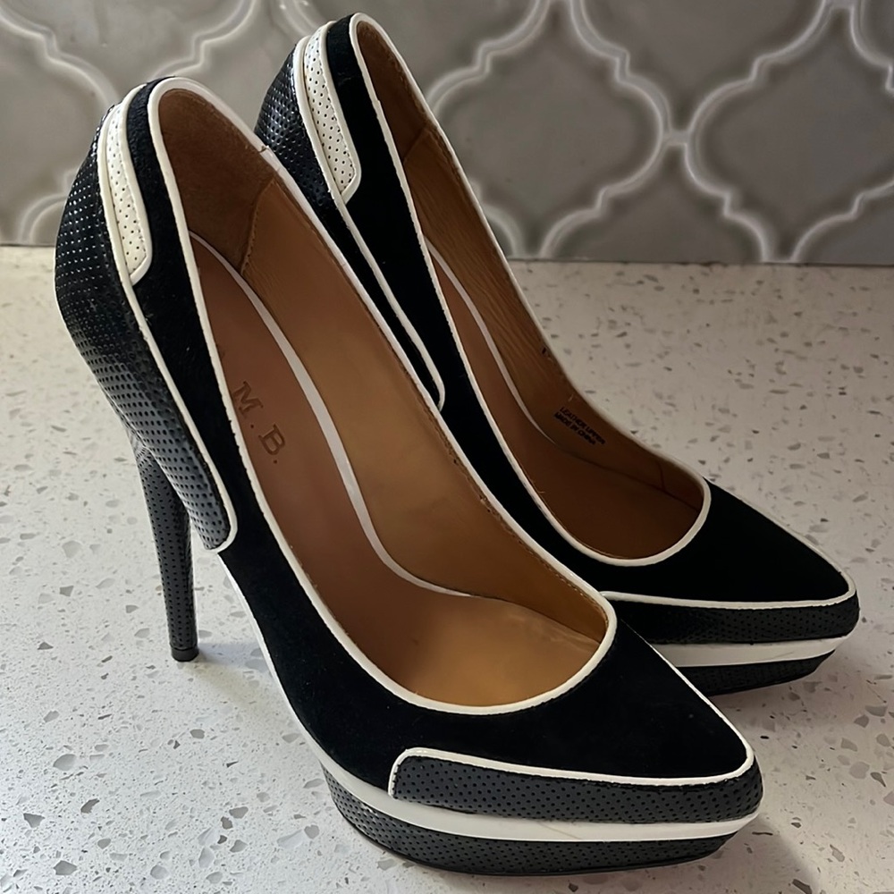 L.A.M.B size 6  platform heels